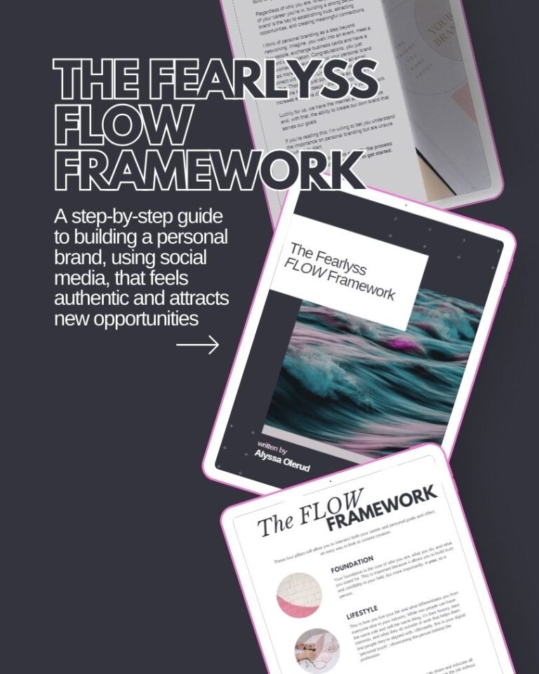 fearlyss flow framework step by step branding guide